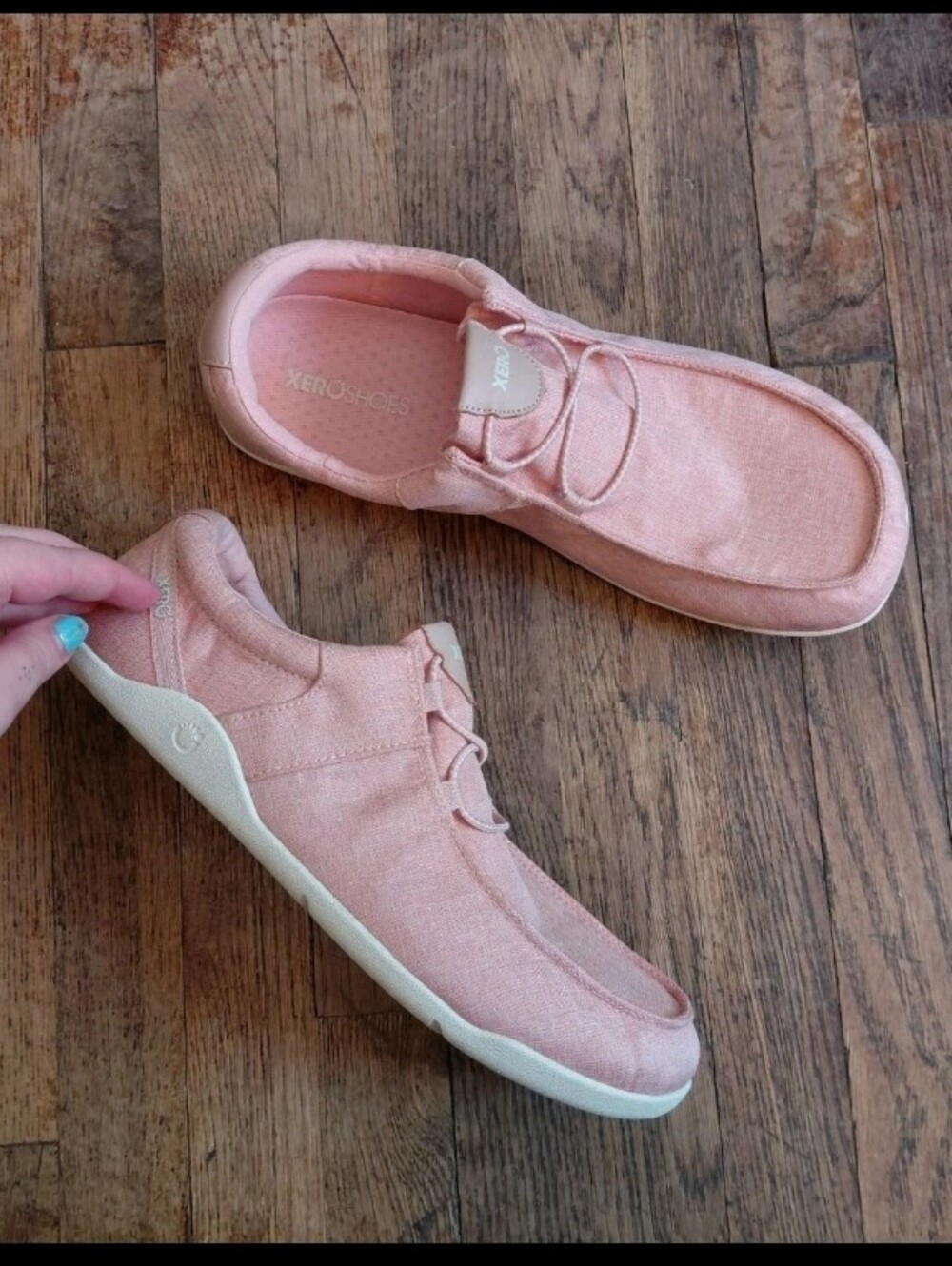 Xero KONA Pink Womens Beach Shoes US 12 Canvas Excellent Barefoot Minimalist